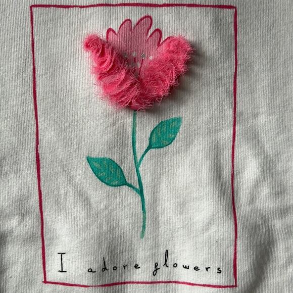 Zara | Floral Sweatshirt - Picture 2 of 3